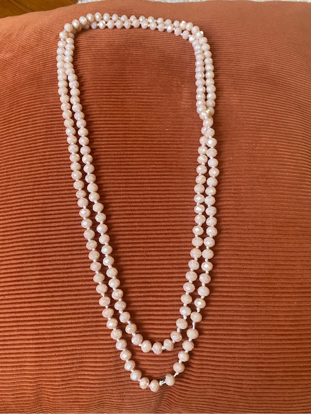Vintage Quartz Beaded Necklace